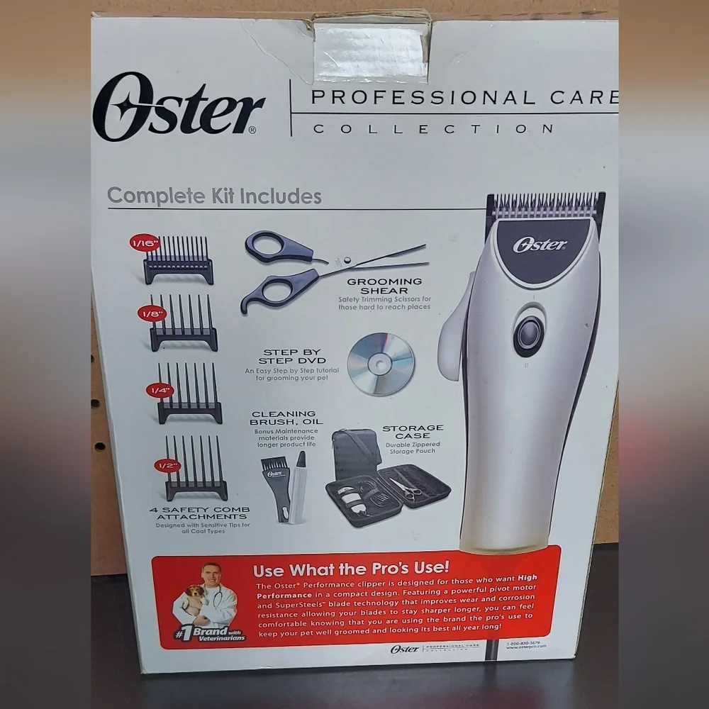 Oster Professional Pet Care Collection Performance Clipper Kit For Heavier Coats